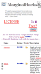Mobile Screenshot of marginalhacks.com